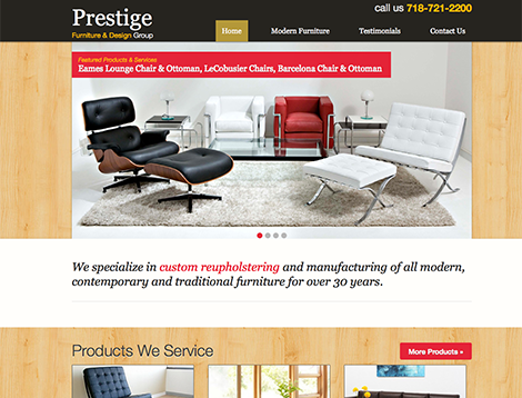 Long Island Furniture Store Website